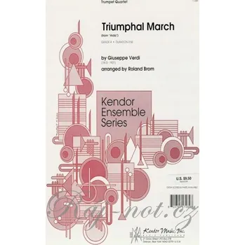 TRIUMPHAL MARCH by G.Verdi trumpet quartet / kvartet pro trumpetu