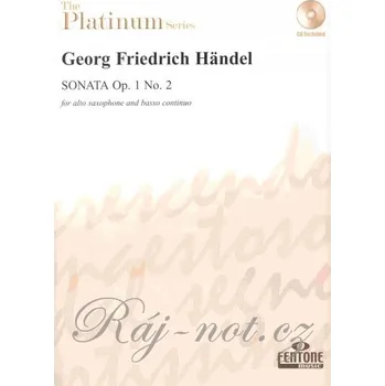 HANDEL - SONATA Op.1 No.2 / alto saxofon a klavír (+ violoncello)