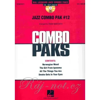 JAZZ COMBO PAK 12 + Audio Online / malý jazzový soubor