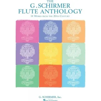 G. Schirmer Flute Anthology / 14 klasických skladeb 20.století pro příčnou flétnu + klavír