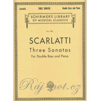 SCARLATTI: Three Sonatas for Double Bass and Piano