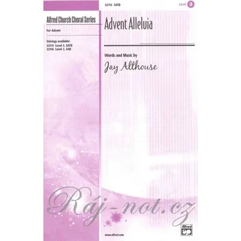 Advent Alleluia / SATB* + piano