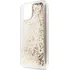 Pouzdro na mobilní telefon Guess Glitter Hearts pro iPhone 11 zlaté