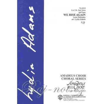 WE RISE AGAIN / SATB with solo voice