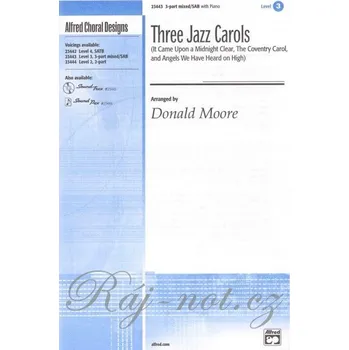 Three Jazz Carols / 3 PART-MIXED* + piano