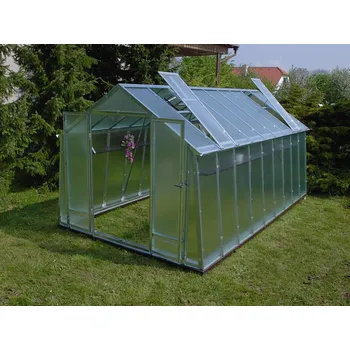 Skleník Skleník ze skla Ekogarden M 32 - délka 5,5 m