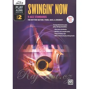 Alfred Jazz Play Along 2 - Swingin' Now + CD / doprovod - party rytmické sekce (piano/bass/drums)