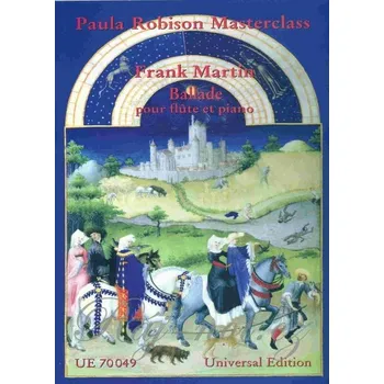 BALLADE FOR FLUTE & PIANO by Frank Martin / příčná flétna + klavír