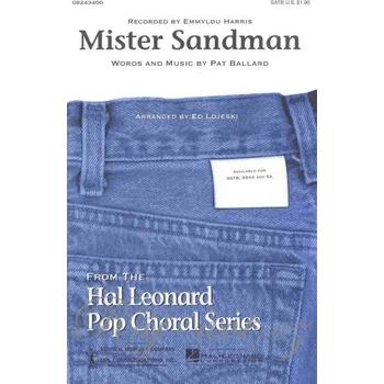 MISTER SANDMAN / SATB