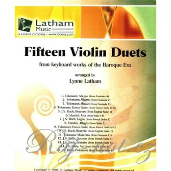 Fifteen Violin Duets