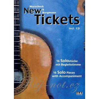 New Tickets by Morscheck & Burgmann + CD / 16 skladeb pro dvě kytary