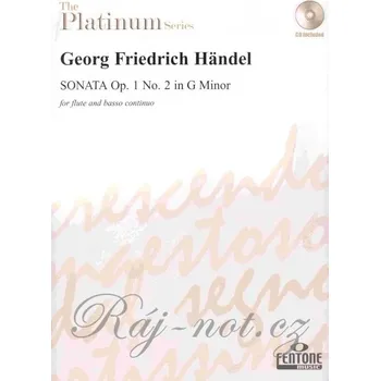 HANDEL - SONATA Op.1 No.2 in G Minor / příčná flétna + klavír (+ violoncello)