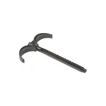 rozdělovač topení REHAU hmoždinka s hákem na dvě trubky