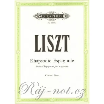 LISZT, Franz - RHAPSODIE ESPAGNOLE / solo piano