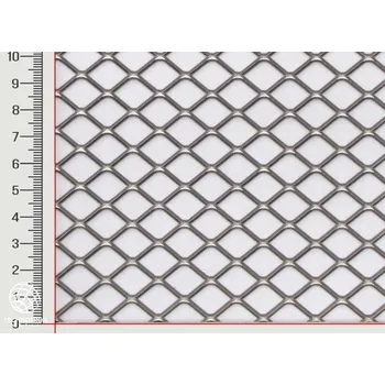 Plech TECHNOTRON-METAL Tahokov FQ 20 x 15 x 1,7 mm, 1,5x1000x2000 mm, válcovaný, Tahokov z nerezového plechu 1.4301 - 1.4307 - T10N11FQ200150017015010002000