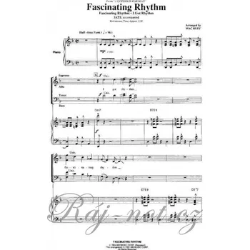 FASCINATING RHYTHM / SATB + klavír/akordy
