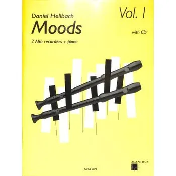 Moods 1 - skladby pro dvě altové flétny a klavír