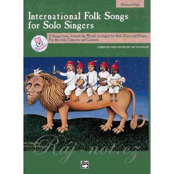 International Folk Songs for Solo Singers / střední vyšší hlas (medium high) + klavír