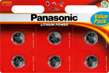 Článková baterie Panasonic 6BP Li 6 ks