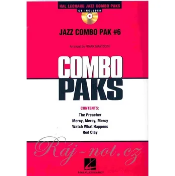 Hudebniny JAZZ COMBO PAK 6 + Audio Online / malý jazzový soubor