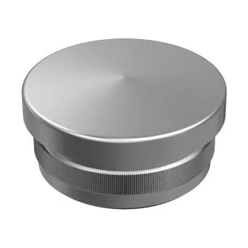 Zábradlí Hahn Steel Vypouklá záslepka pro trubku O48,3 x 2,0 mm, broušená, AISI 304