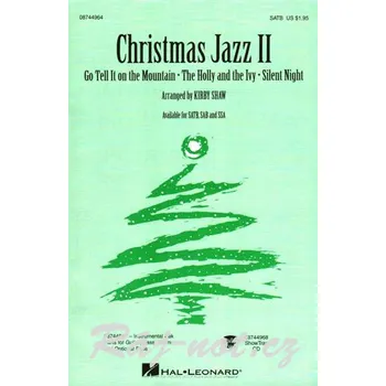 Christmas Jazz II pro sbor SATB a klavír