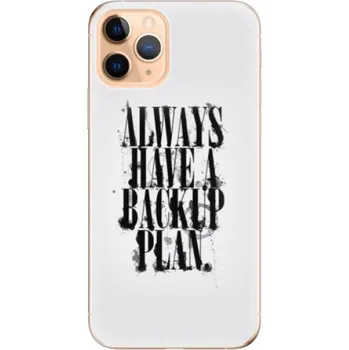 Pouzdro na mobilní telefon Odolné silikonové pouzdro iSaprio - Backup Plan - iPhone 11 Pro