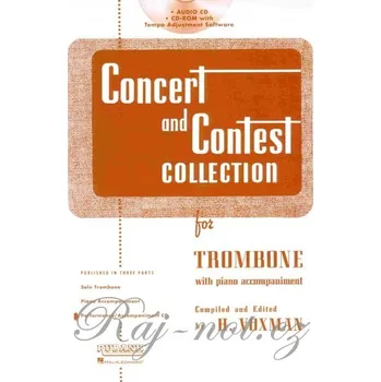 CONCERT & CONTEST COLLECTIONS for Trombone - CD s klavírním doprovodem
