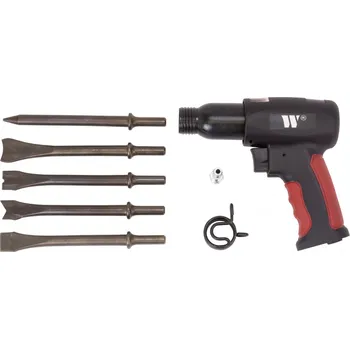 Pneumatické kladivo Vzduchové (pneumatické) vibrační kladivo, sada 7 dílů, Welzh (Welzh Werkzeug)