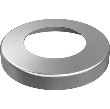 Hahn Steel Krycí rozeta O76 mm pro tyč O42,4 mm, broušená