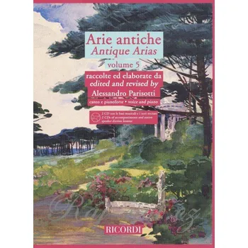 ARIE ANTICHE 5 + 2x CD / zpěv + klavír