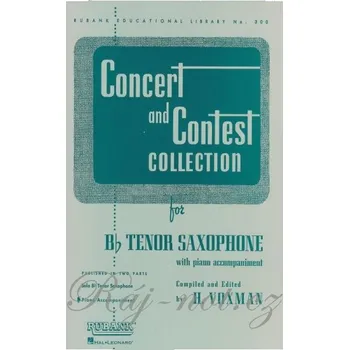CONCERT & CONTEST COLLECTIONS for Tenor sax - klavírní doprovod