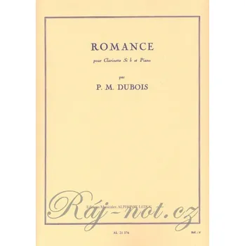 ROMANCE by Pierre Max Dubois / klarinet + klavír