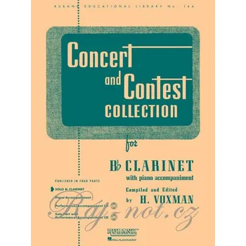 CONCERT & CONTEST COLLECTIONS / klarinet - sólový sešit