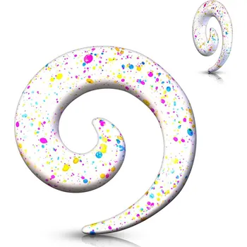 Piercing Šperky4U Roztahovák do ucha - spirála - EP01039-05