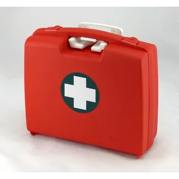 Plastový kufr, 32x28x11,9 cm, náplň do kanceláří