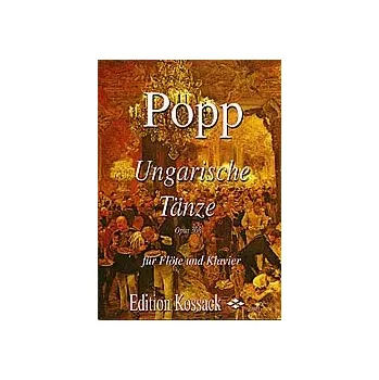 Ungarische Tänze op. 388 - příčná flétna a klavír