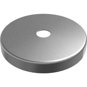 Hahn Steel Krycí rozeta O76 mm pro tyč O12,0 mm, broušená