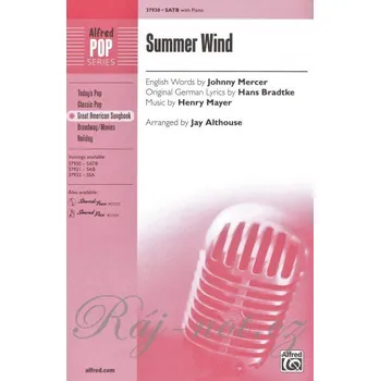 Summer Wind / SATB* + piano/chords