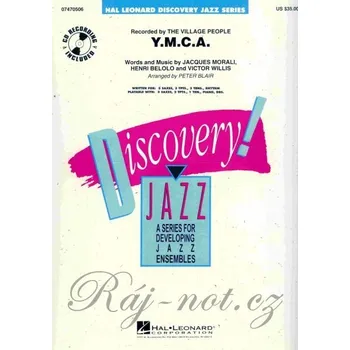 Y.M.C.A. + Audio Online / jednoduchý jazz band - partitura + party