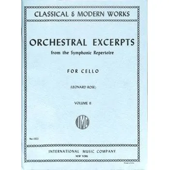 Orchestral excerpts 2 výběr skladeb pro studium orchestrálních partů - violoncello