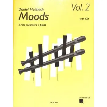 Moods 2 - skladby pro dvě altové flétny a klavír