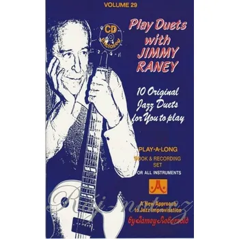 AEBERSOLD PLAY ALONG 29 - PLAY JAZZ DUETS with Jimmy RANEY