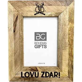 Fotoalbum Bohemia Gifts Fotorámeček na fotografii /13*18 cm/ - Pro myslivce - Lovu zdar