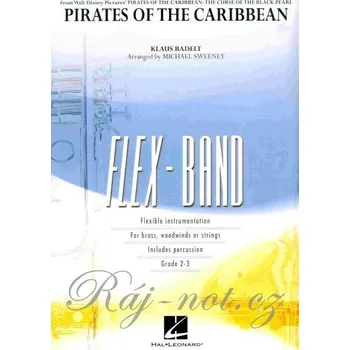 FLEX-BAND - PIRATES OF THE CARIBBEAN (grade 2-3) / partitura + party