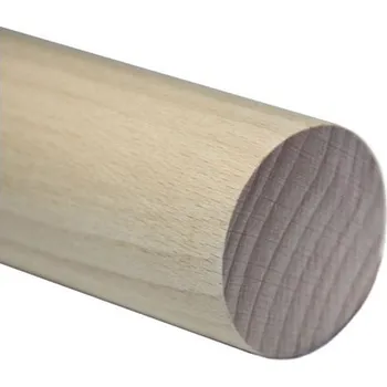 Zábradlí Hahn Steel Madlo dřevěné - dub (surové) Ø42mm délka madla: 3000mm