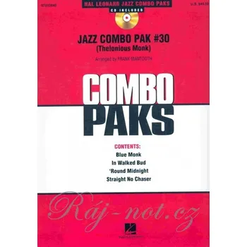 Hudebniny JAZZ COMBO PAK 30 (Thelonious Monk) malý jazzový soubor