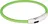 Trixie Svítící kroužek USB zelený, 65 cm/7 mm