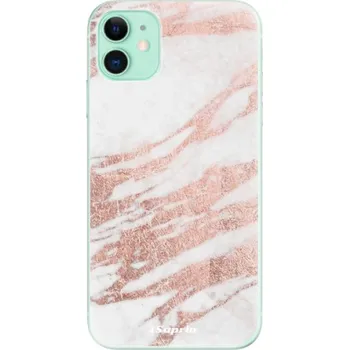 Pouzdro na mobilní telefon Odolné silikonové pouzdro iSaprio - RoseGold 10 - iPhone 11