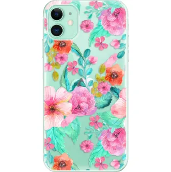 Pouzdro na mobilní telefon Odolné silikonové pouzdro iSaprio - Flower Pattern 01 - iPhone 11
